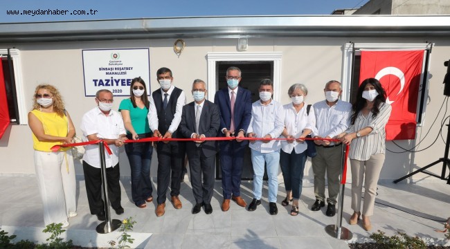 Gaziemir'in taziyeevleri hizmete hazır