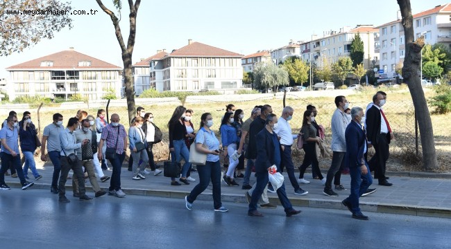 HANÇERLİ VE AVCILAR "TEMİZ BİR DÜNYA" İÇİN YÜRÜDÜ