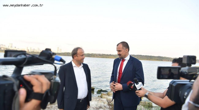 HANÇERLİ VE POLONYA CUMHURiYETi ANKARA BÜYÜKELÇiSİ BATHONEA'YI ZiYARET ETTİ