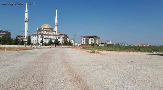 HATAY BÜYÜKŞEHİR'İN YOL ÇALIŞMALARI BAĞLAR'DA 