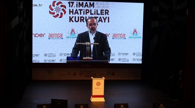 İMAM HATİPLİLER KURULTAYI NEVŞEHİR BELEDİYESİ EV SAHİPLİĞİ'NDE GERÇEKLEŞTİRİLDİ