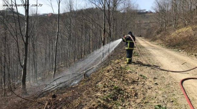 İTFAİYE YANGINLARA KARŞI UYARDI !!