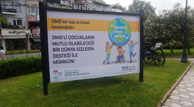 İzmit Belediyesi DMD hastalığına dikkat çekti