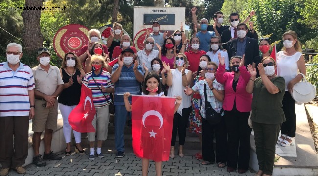 Karaburun'da buruk kurtuluş coşkusu… 