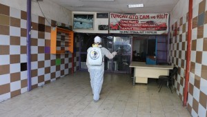 Kartal Belediyesi Dezenfekte Çalışmalarına Devam Ediyor