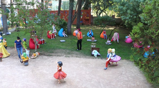 Kartal Masal Müzesinde Miniklere  etkinlik