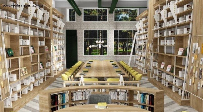 KEPEZ--Cemil Meriç Kitaplığı'na örnek kampanya