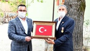 Kıbrıs Gazisine Vefa Ziyareti