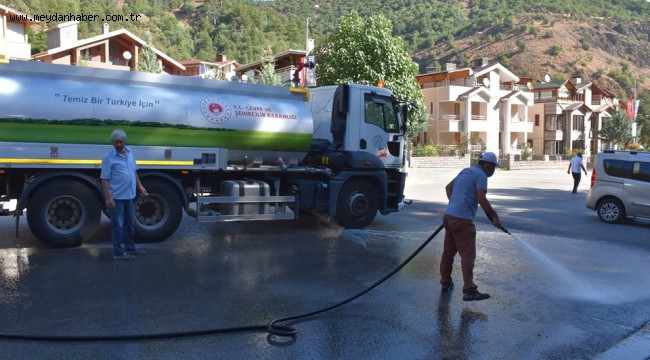 Kızılcahamam'da Tepeden Tırnağa Temizlik