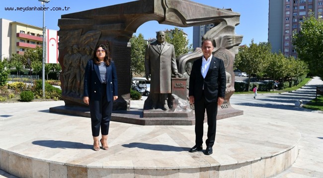 KKTC İSTANBUL BAŞKONSOLOSU'NDAN BEYLİKDÜZÜ'NE ZİYARET