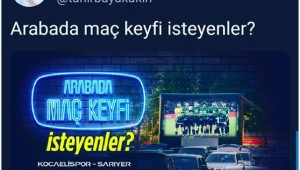 Kocaeli Büyükşehir'den 'Arabada Maç Keyfi'