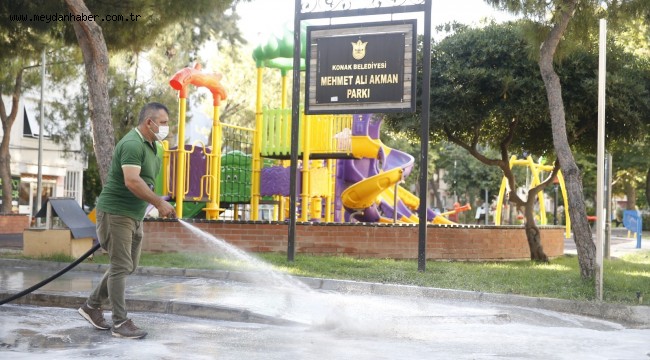 Konak'ta temizlik harekatı  