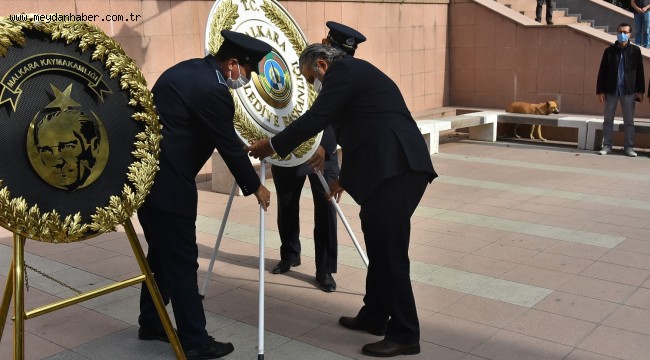 MALKARA BELEDİYE BAŞKANI ULAŞ YURDAKUL GAZİLER GÜNÜ TÖRENİNE KATILDI