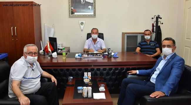 MALKARA İLÇE KAYMAKAMI KEREM SÜLEYMAN YÜKSEL MALKARA KENT KONSEYİ ÜYELERİNİ ZİYARET ETTİ