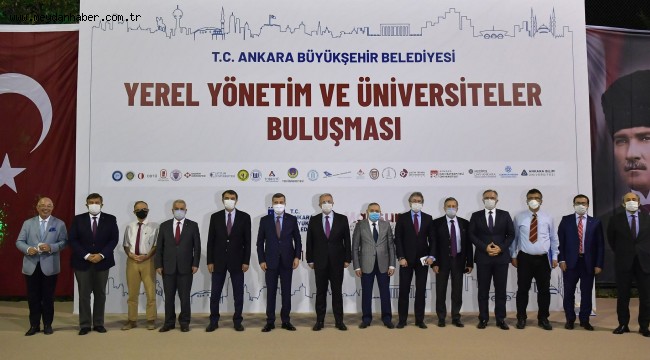MANSUR YAVAŞ ANKARA'DAKİ ÜNİVERSİTELERİN REKTÖRLERİYLE BULUŞTU