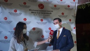 MHP BUCA'DA KONGREDE BAŞKAN BAHADIR ALTINKESER SEÇİLDİ