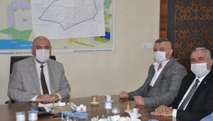 MHP İlçe Başkanı Çetin İnci'den Başkan Aydın'a Ziyaret