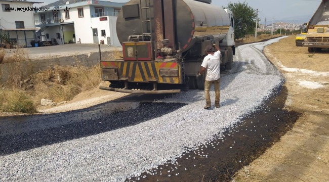 Milas Belediyesinin Sathi Asfalt Çalışmaları Sürüyor