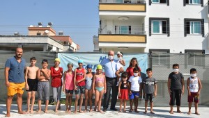 Minik Yüzücüler Sertifikalarını Aldı