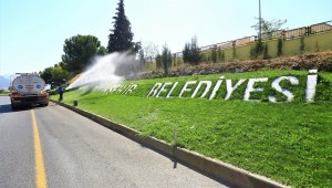 Muğla'da Atıksu Arıtma Suyu ile Yeşil Alanlar Sulanıyor