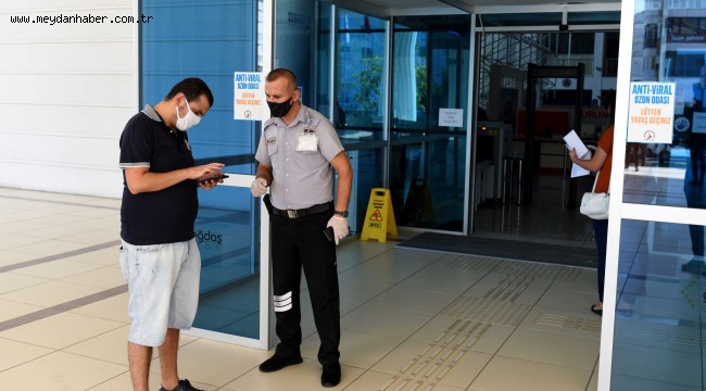 Muratpaşa'da Girişler Kontrol Altında