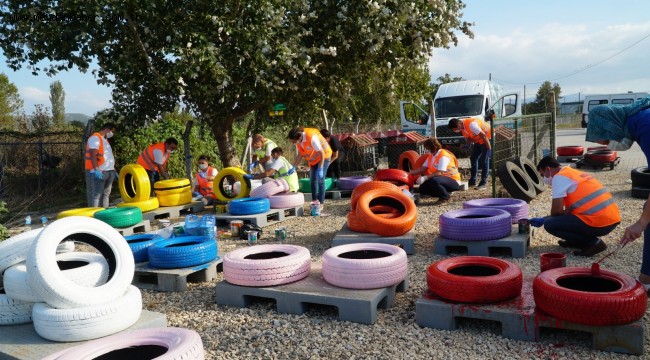 Mustafakemalpaşa hayvan barınağı renkleniyor