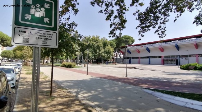 Ödemiş'te afet ve acil durum toplanma alanları belirlendi