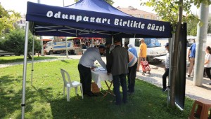 Odunpazarı Belediyesi vatandaşlarla bir araya geliyor