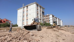 Odunpazarı'ndan Emek Mahallesi'nde yeni yol çalışması