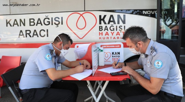 PAMUKKALE BELEDİYESİ'NDEN KIZILAY'A DESTEK  