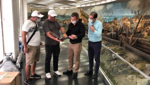 Rus Sanatçı Çanakkale Şehitleri Anıtı İçin Manisa'da