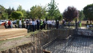 SARACALAR KONAĞININ TEMELİ ATILDI