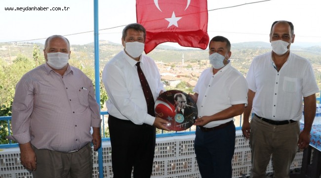 Saruhanlılı Muhtarlar Asfalt Çalışmalarından Memnun