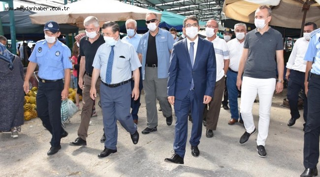 ŞEHZADELERDE KORONAVİRÜS DENETİMLERİ YAPILDI