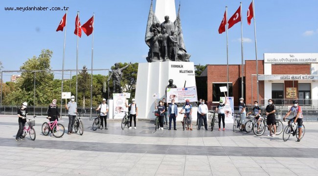 ŞEHZADELERDE PEDALLAR SAĞLIK İÇİN ÇEVRİLDİ 