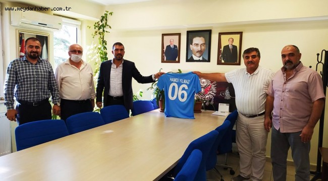 SİNCAN BELEDİYESPOR KULÜBÜ AKP, MHP, CHP VE İYİ PARTİ GRUBUNA İADE-İ ZİYARET GERÇEKLEŞTİRDİ