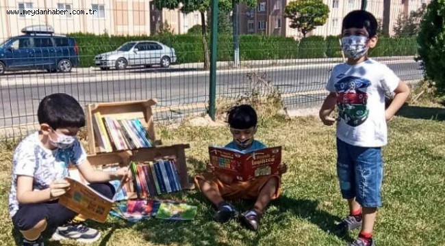 SİNCAN'DA İKİ "AÇIK HAVA KÜTÜPHANESİ" HİZMETE GİRDİ