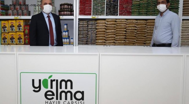 SİNCAN'DA YARIM ELMA HAYIR ÇARŞISI