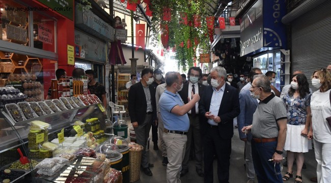 Tarihi Üzüm Pazarında Tarihi Çalışma Başlıyor