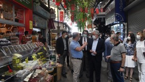 Tarihi Üzüm Pazarında Tarihi Çalışma Başlıyor