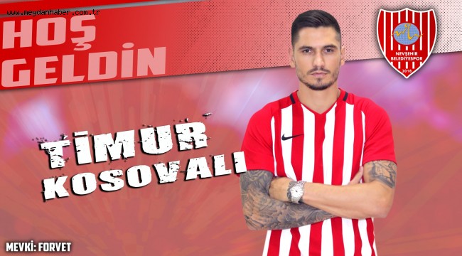 Timur Kosovalı Nevşehir Belediyespor'da
