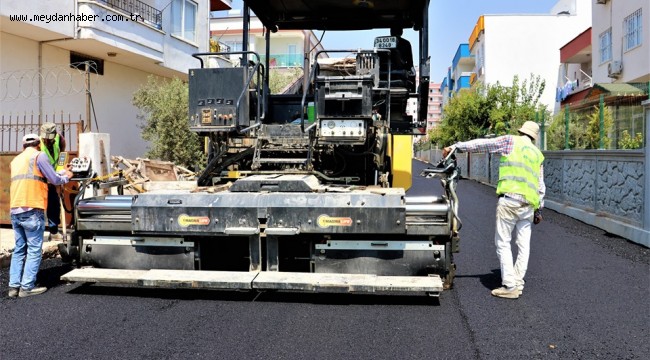 TOROSLAR BELEDİYESİ, İLÇEYE 240 BİN TON ASFALT DÖKTÜ