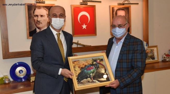 Vali Erin, Birecik'te Temaslarda Bulundu