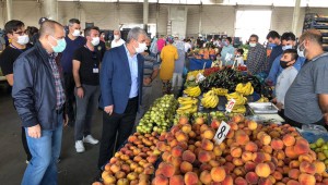 Valimiz Pazarda Denetimde Bulundu