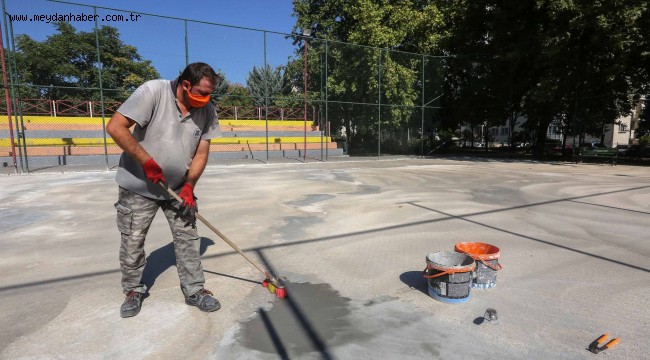 Yenimahalle'den İsmail Hakkı Tonguç Parkına Detaylı Bakım