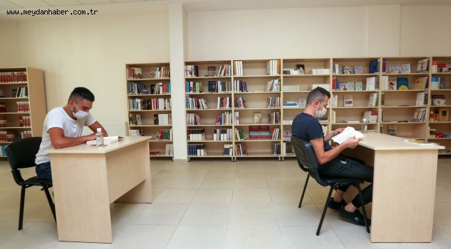 Yenimahalle kütüphanelerine pandemi düzenlemesi