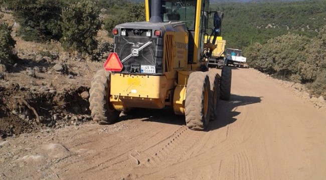 YUNUSEMRE'DE OVA YOLLARI DÜZENLENİYOR