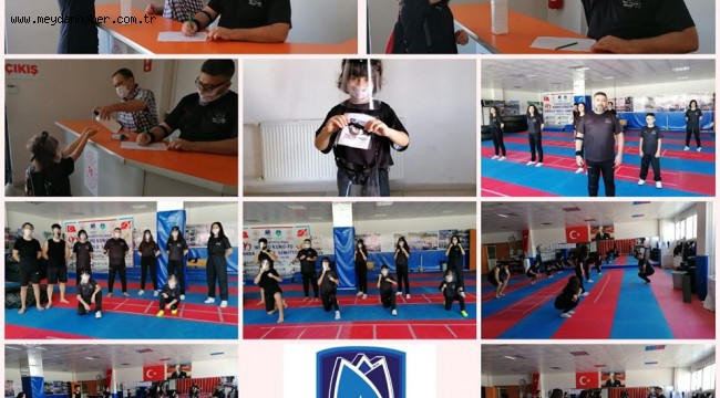 YUNUSEMRELİ SPORCULAR ANTRENMANLARINI AKSATMIYOR  