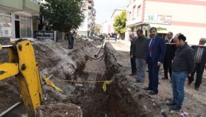 ALTYAPI PROJESİNDE SON RÖTUŞLAR YAPILIYOR