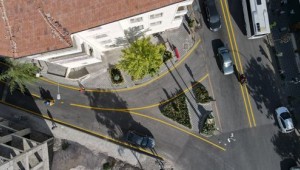 ASFALT SERİLEN YOLLARDA TRAFİK GÜVENLİĞİ İÇİN ÇİZGİ ÇALIŞMASI